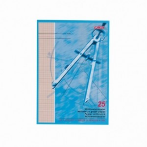 HZ-HARTIE MILIMETRICA A4, 80g, 25 file