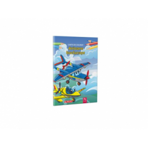 HZ-CARTE DE COLORAT A4, 16F, AVIOANE BUCLUCASE