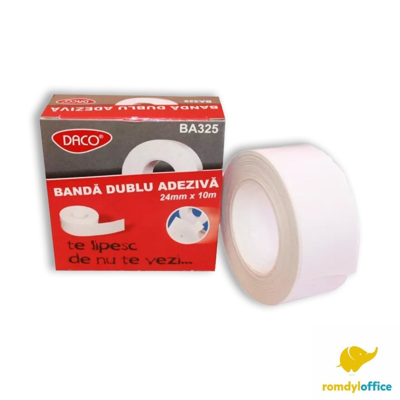 MILAN-BANDA DUBLU ADEZIVA 24/10 DACO