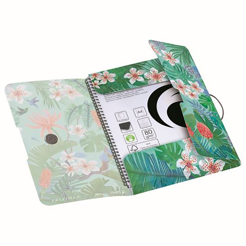 HZ-MAPA A4 PP CU ELASTIC LADYLIKE JUNGLE