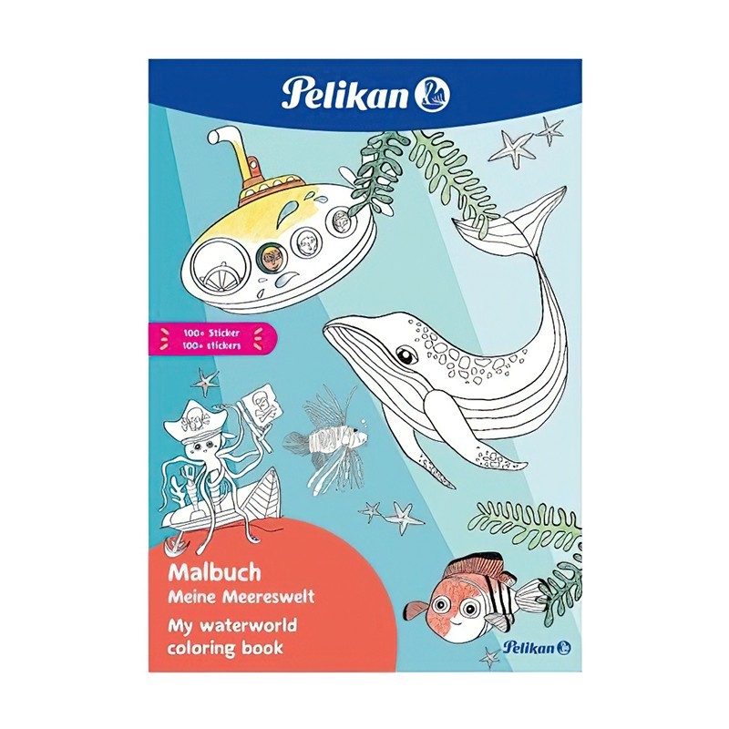 HZ-CARTE DE COLORAT A4 48F 100 ABTIBILDURI BLUE SEA