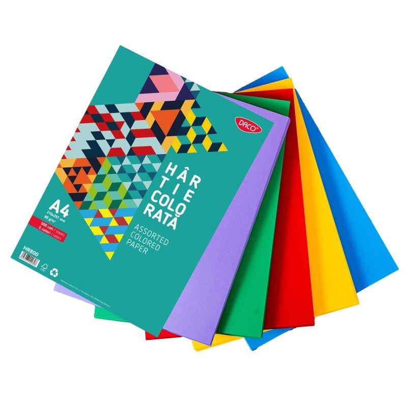 MILAN-HARTIE COLORATA A4 500COLI 80G