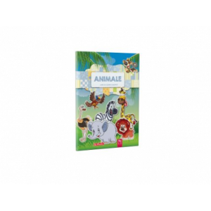 HZ-CARTE DE COLORAT A4 24F, ALFABET CU ANIMALE II