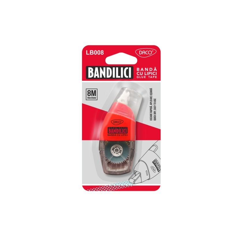 MILAN-LIPICI BANDA 8M*6MM DACO LB008