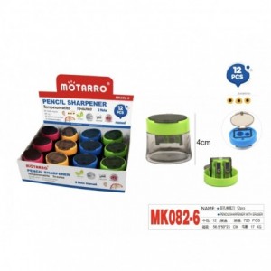 MK082-6 ASCUTITOARE DUBLA CU REZERVOR, set 12