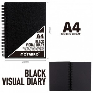MU308-1 NOTEBOOK A4 FILA NEAGRA