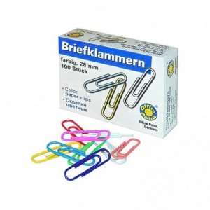 AGC-33 AGRAFE BIROU COLOR 33 MM, set 10