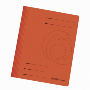 DOSAR CARTON SINA A4 ORANGE INTENS Herlitz