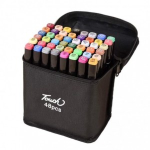 MAK-101 MARKER CU ALCOOL 48CUL/SET