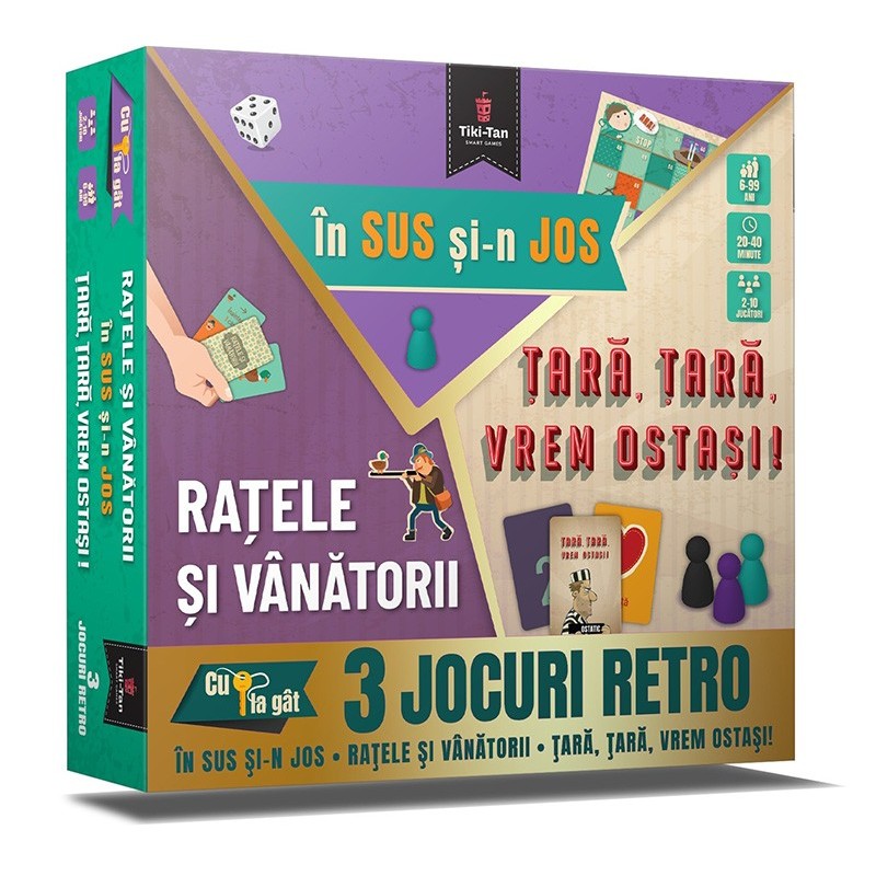 GAMA-RATELE SI VANATORII/IN SUS SI-N JOS/TARA,VREM OSTASI