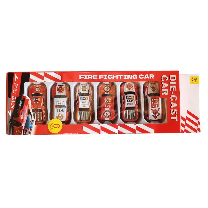 649 SET 6 MASINUTE FRICTIUNE POLICE 25*10*2cm, bax 240