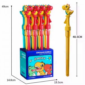 IRI-2323 BALOANE DE SAPUN DINO  48,5 cm, set 12