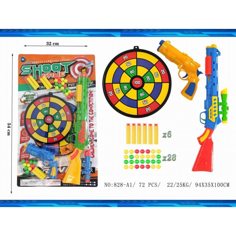 828-A1 PUSCA CU SAGETI 32*54cm, bax 72
