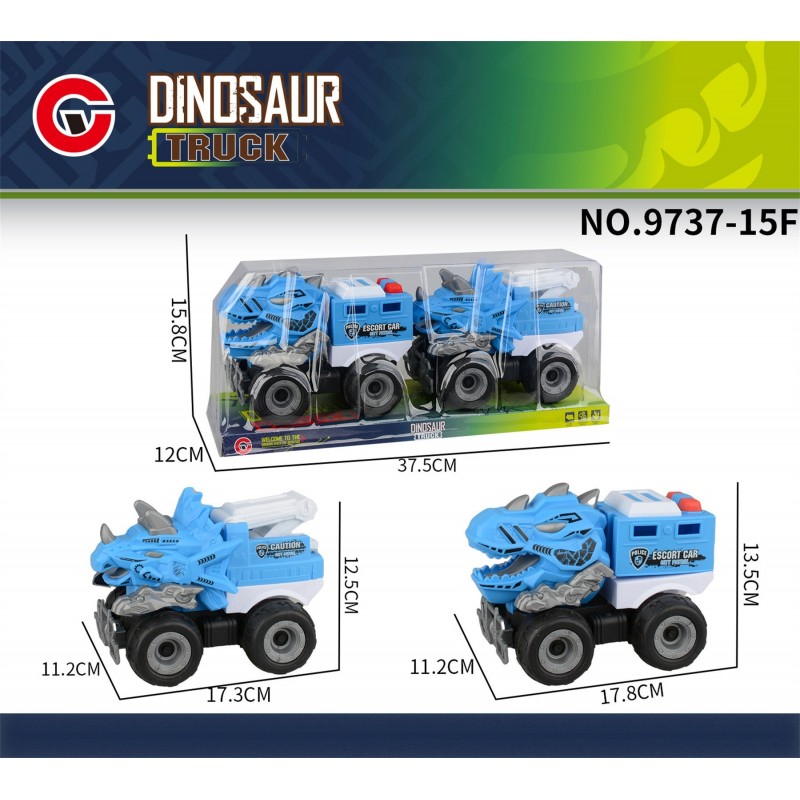 9737-15F SET 2 MASINI DINO 38*12*16cm, bax 54