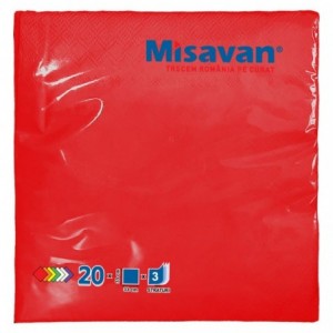 MISAVAN SERVETELE 40/SET COLOR