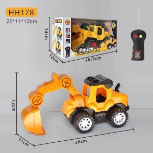 HH178 EXCAVATOR CU TELECOMANDA 27*12*14cm, bax 72