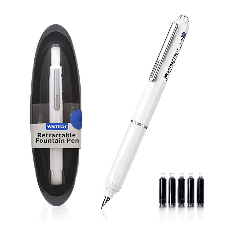 SCH-BLISTER STILOU FIN RETRACTABIL WRITECH+5 PATR A