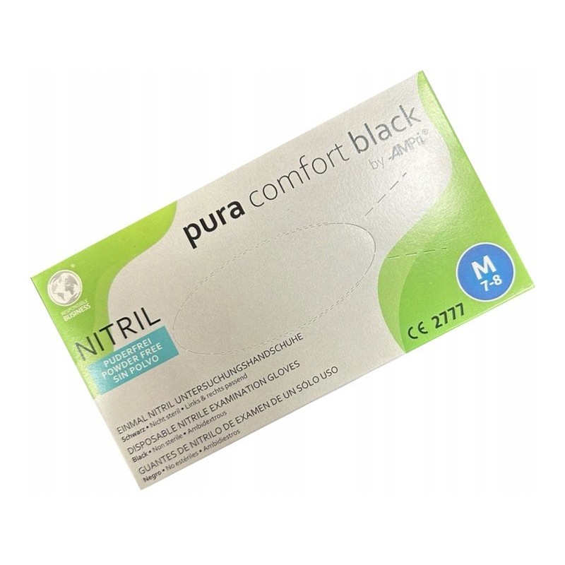 PURA MANUSI PROTECTIE NITRIL 100/set