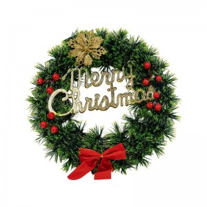 GLDE-17 CORONITA USA 30CM MERRY CHRISTMAS