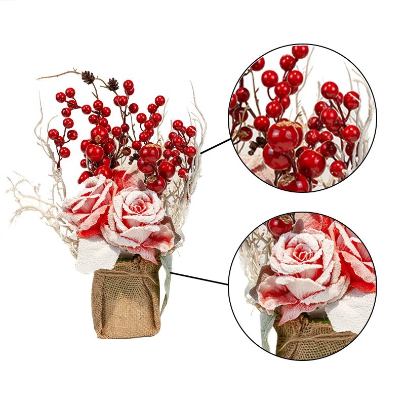 GRD505 FLOARE DECORATIVA CHRISTMAS