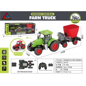 666-89 TRACTOR CU TELECOMANDA 48*13*16cm, bax 36