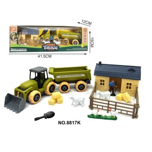 8817K TRACTOR CU FERMA 42*12*15cm, bax 36