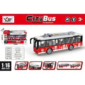 A1119-8 AUTOBUZ MUZICAL 32*11*17cm, bax 48