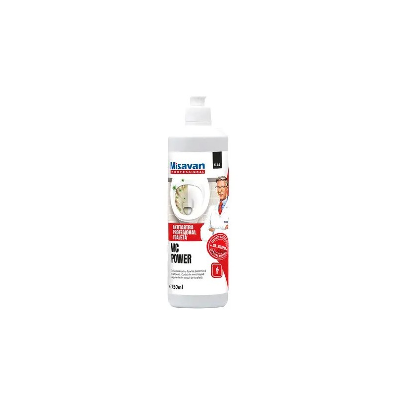 MISAVAN ANTITARTRU TOALETA WC POWER 750ML