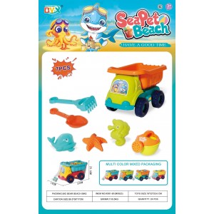 KX91-B1 CAMION NISIP CU ACCESORII 19x32x21cm, bax 24