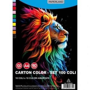 PP-CT-100 CARTON COLOR 160GR 10CUL 100COLI/SET