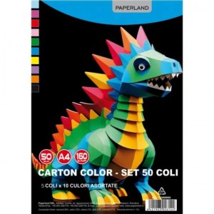 PP-CT-50 CARTON COLOR 160GR 10CUL 50COLI/SET