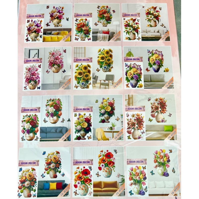FD-AF STICKER STEREO FLORI
