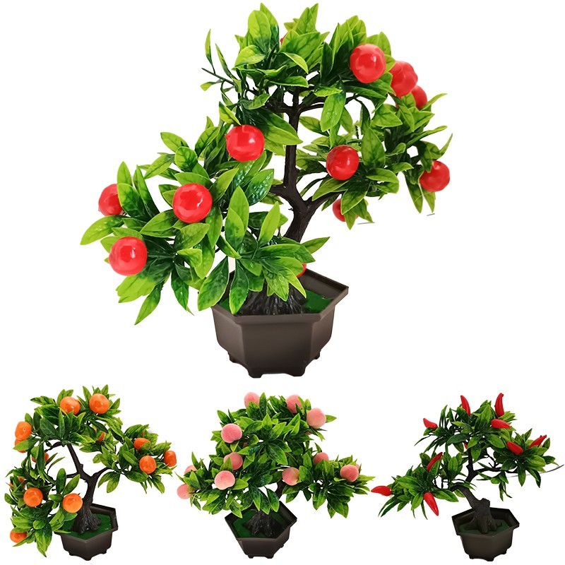 GRD302 PLANTA DECORATIVA FRUCTE/LEGUME 26 CM