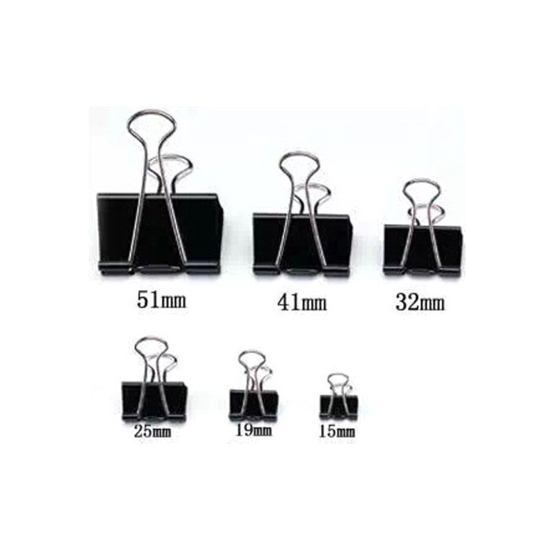 CL-19 CLIPS METALIC 19MM 12/SET