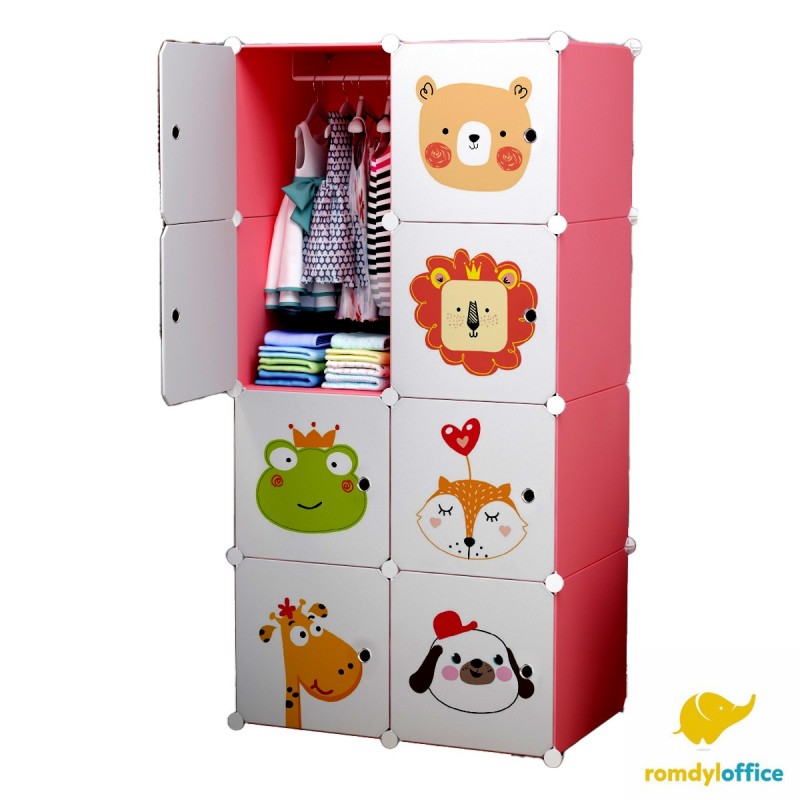 YDL7011 DULAP MODULAR 8 CUBURI 75*37*146CM