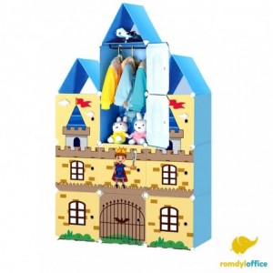 YDL7051 DULAP MODULAR 10 CUBURI CASTEL 110*37*164CM