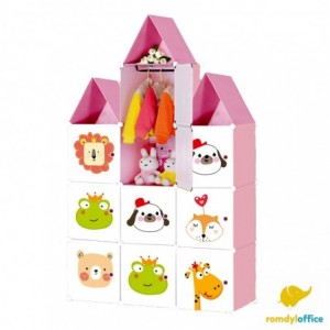 YDL7052 DULAP MODULAR 10 CUBURI CASTEL 110*37*164CM