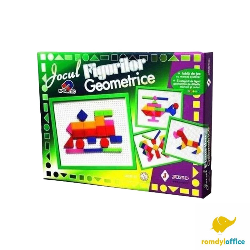 JOCUL FIGURILOR GEOMETRICE JD21 MAGNETICE