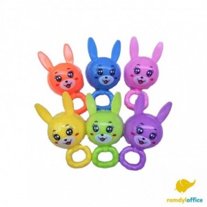 BOL-AR-3 MINGE CAUCIUC ARICI CU LED 10 CM SET 18